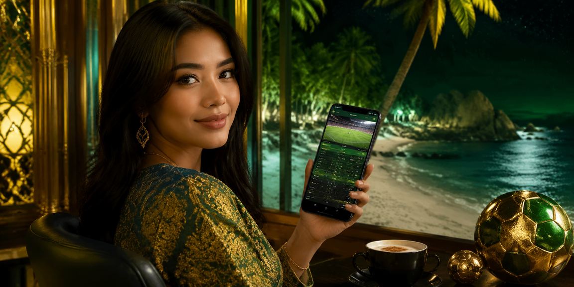 Seorang pemain menikmati permainan casino virtual di mpo08 mobile