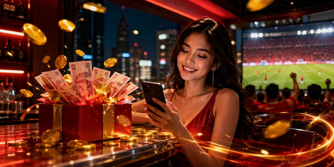 Model Vietnam bermain casino mobile dengan antarmuka modern di smartphone